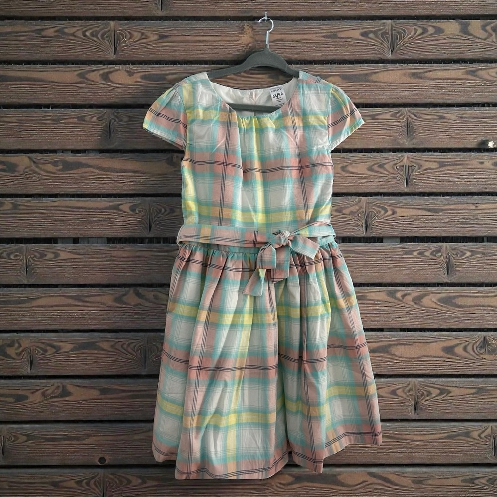 NEW - Plaid Pastel Carter’s Kids Dress